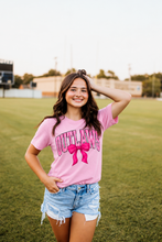 Load image into Gallery viewer, Outlaws Pink Out Stripes with Bow
