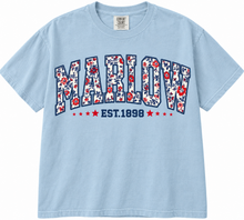 Load image into Gallery viewer, Marlow Red White and Blue Floral
