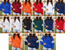 Load image into Gallery viewer, Mock Neck and Game Day Sweatshirts PREORDER
