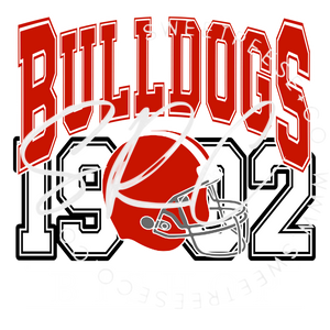 BISHOP BULLDOGS DTF PRINT