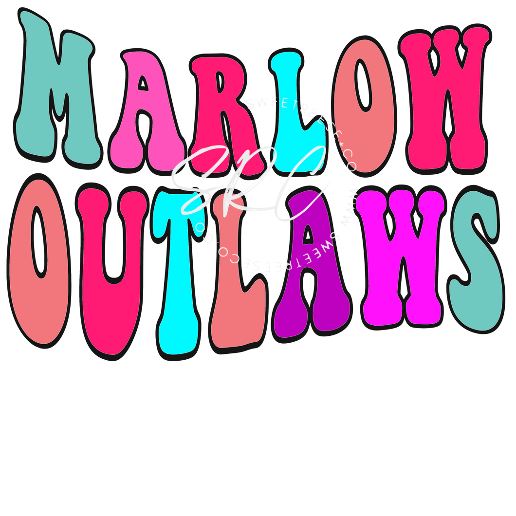 GROOVY MARLOW OUTLAWS DTF PRINT
