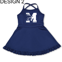 Load image into Gallery viewer, MARLOW GIRLS ATHLETIC CHEER DRESS
