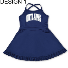 Load image into Gallery viewer, MARLOW GIRLS ATHLETIC CHEER DRESS
