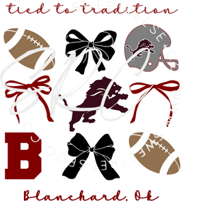 BLANCHARD TIED TO TRADITION DTF PRINT