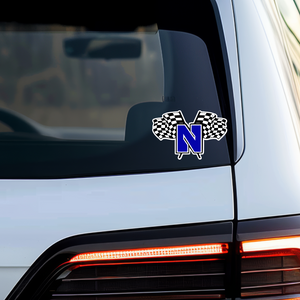 Newcastle Flags Car Decal
