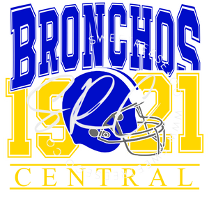 CENTRAL BRONCHOS DTF PRINT