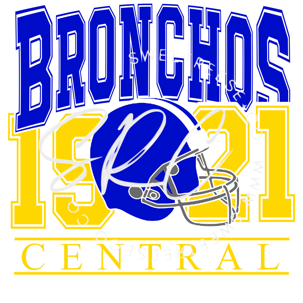 CENTRAL BRONCHOS DTF PRINT