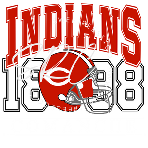 COMANCHE FOOTBALL DTF PRINT