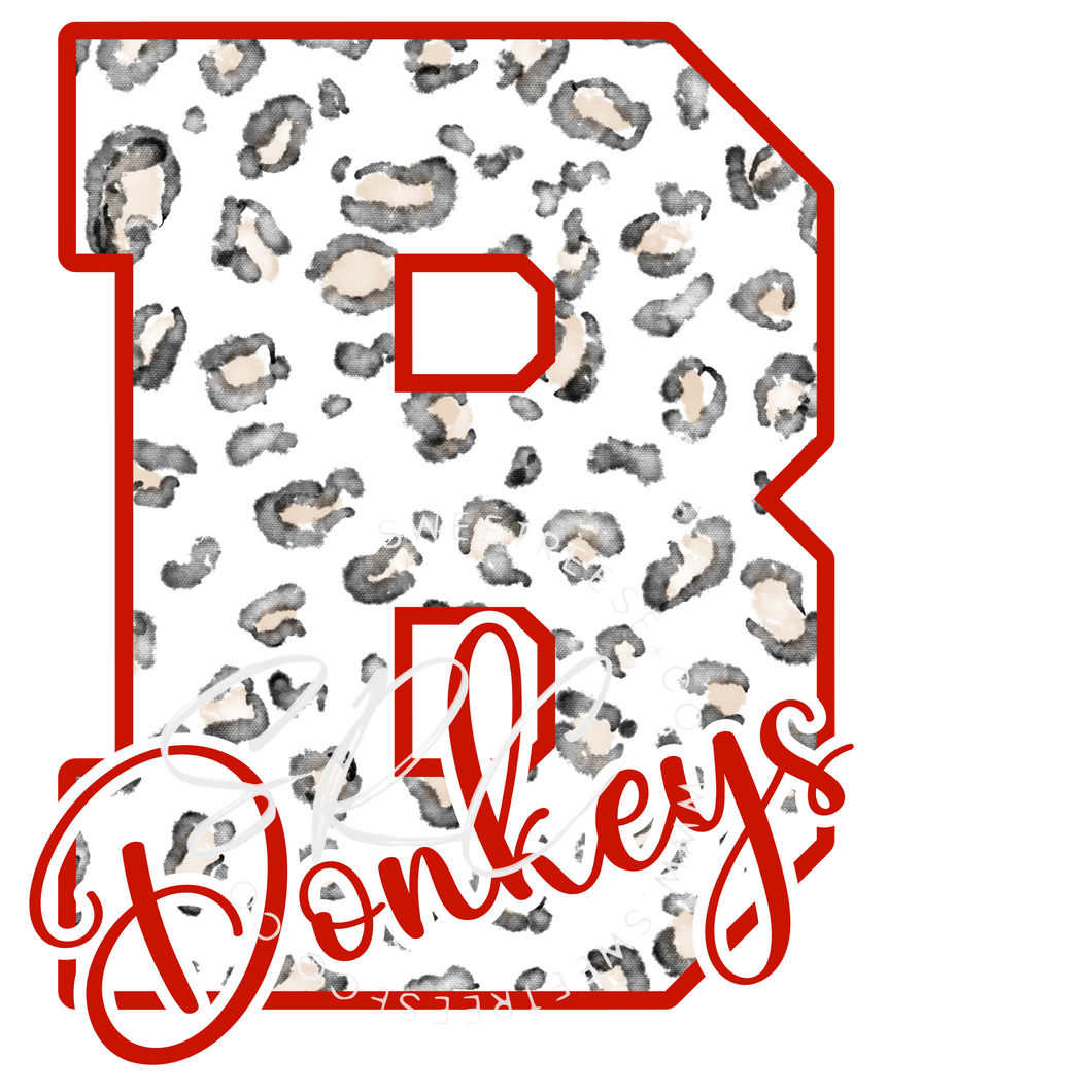 B DONKEYS DTF PRINT