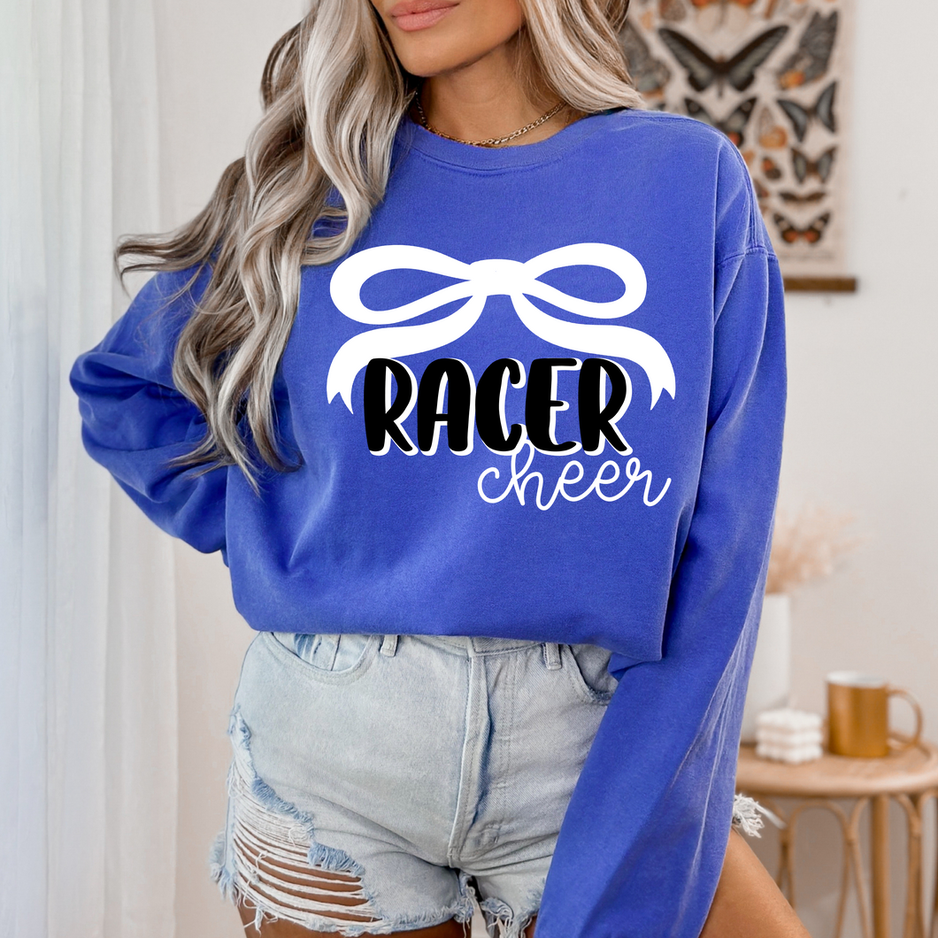 Racer Cheer Bow