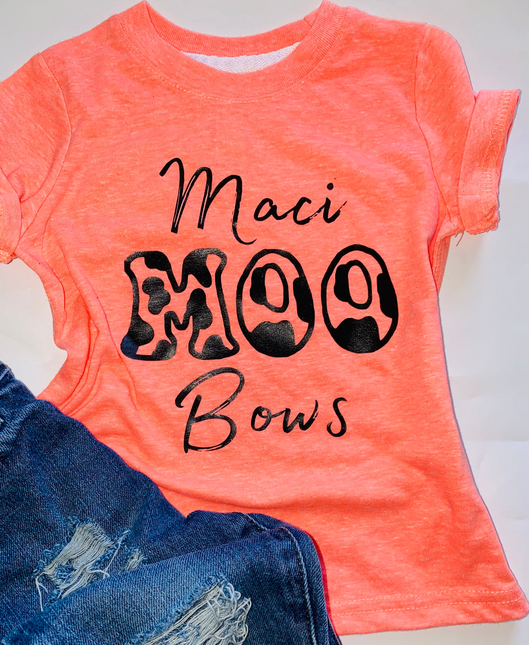 Maci Moo Logo Shirt